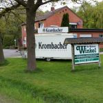 Der Bierwagen für den 1. Mai steht schon einmal Bierwagen